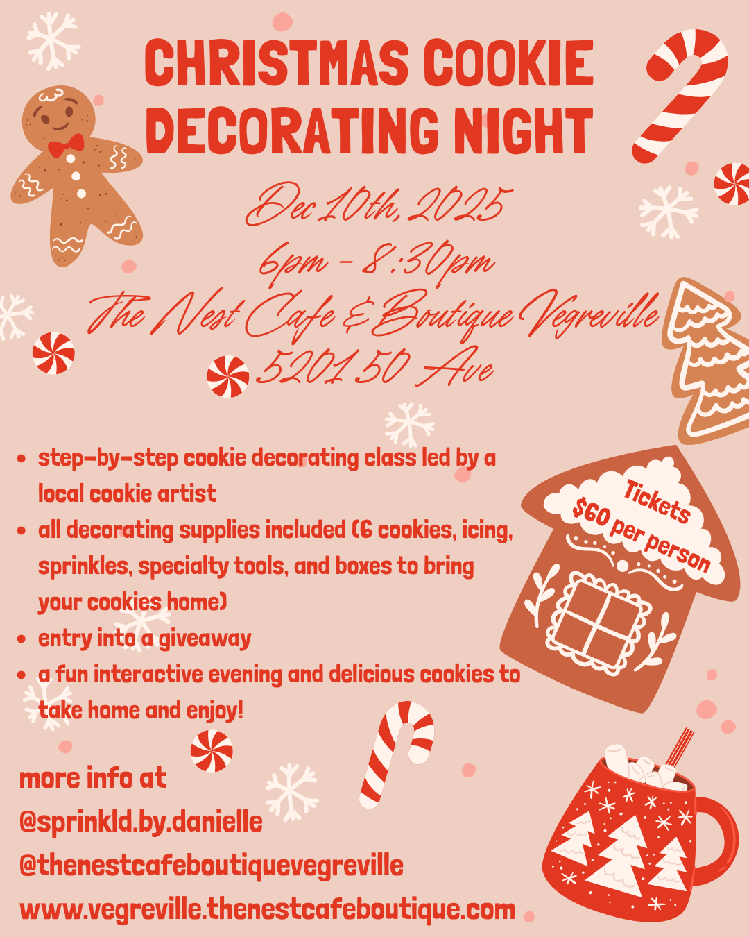 Christmas Cookie Decorating Class