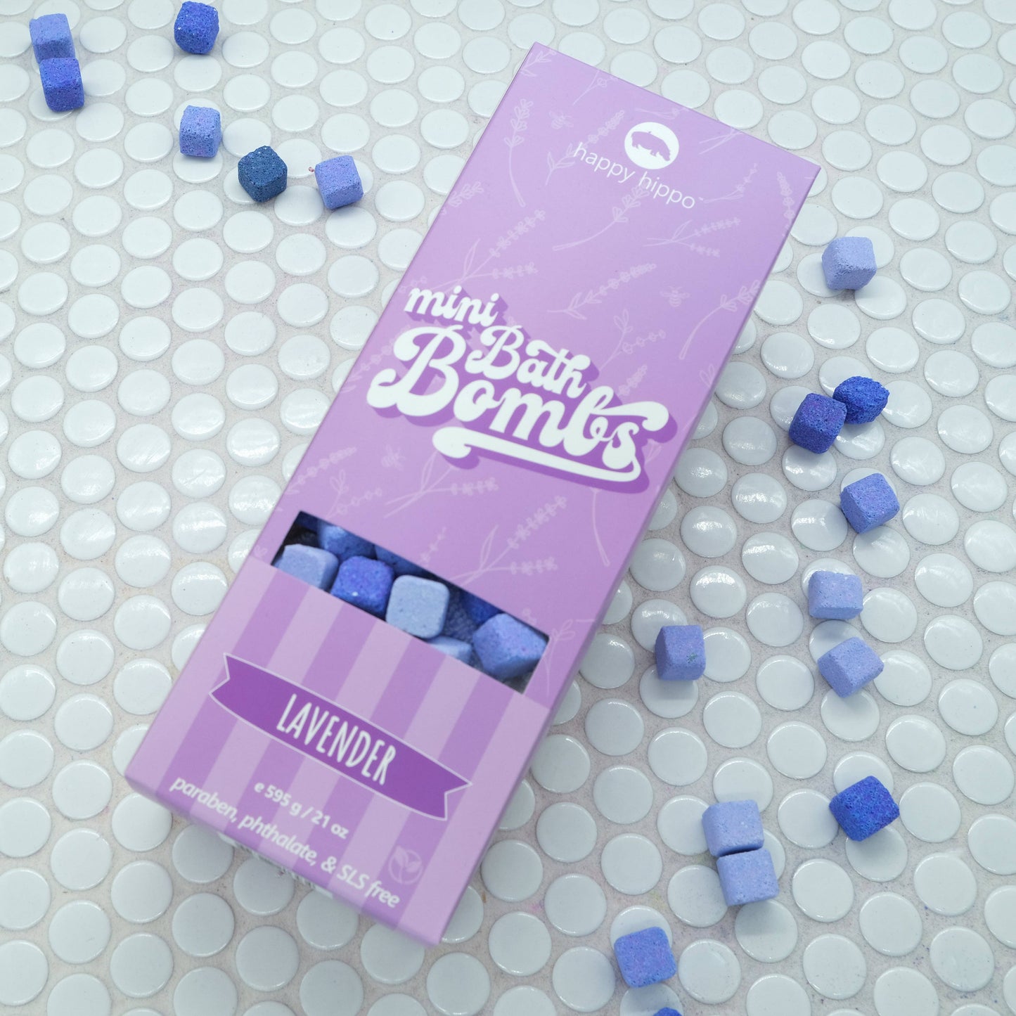 Lavender Mini Bubble Bombs