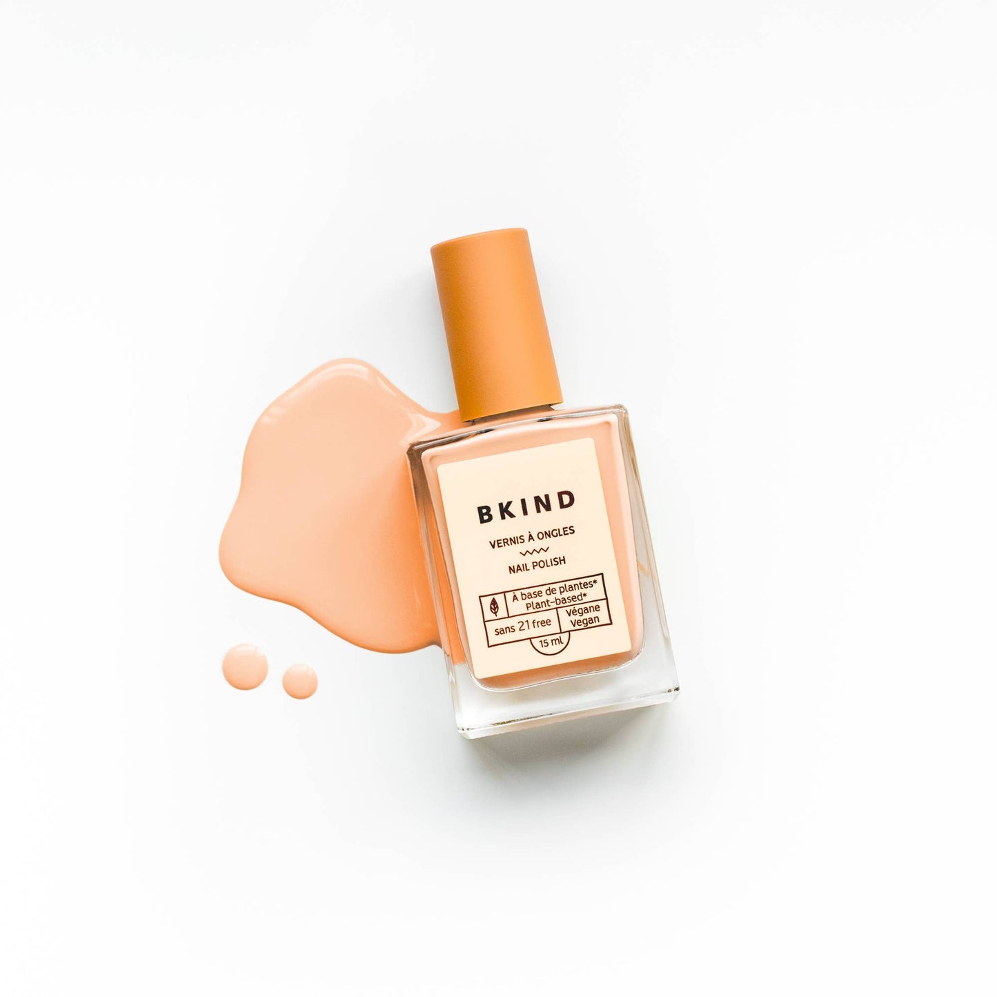 Fuzzy Peach Vegan Nail Polish