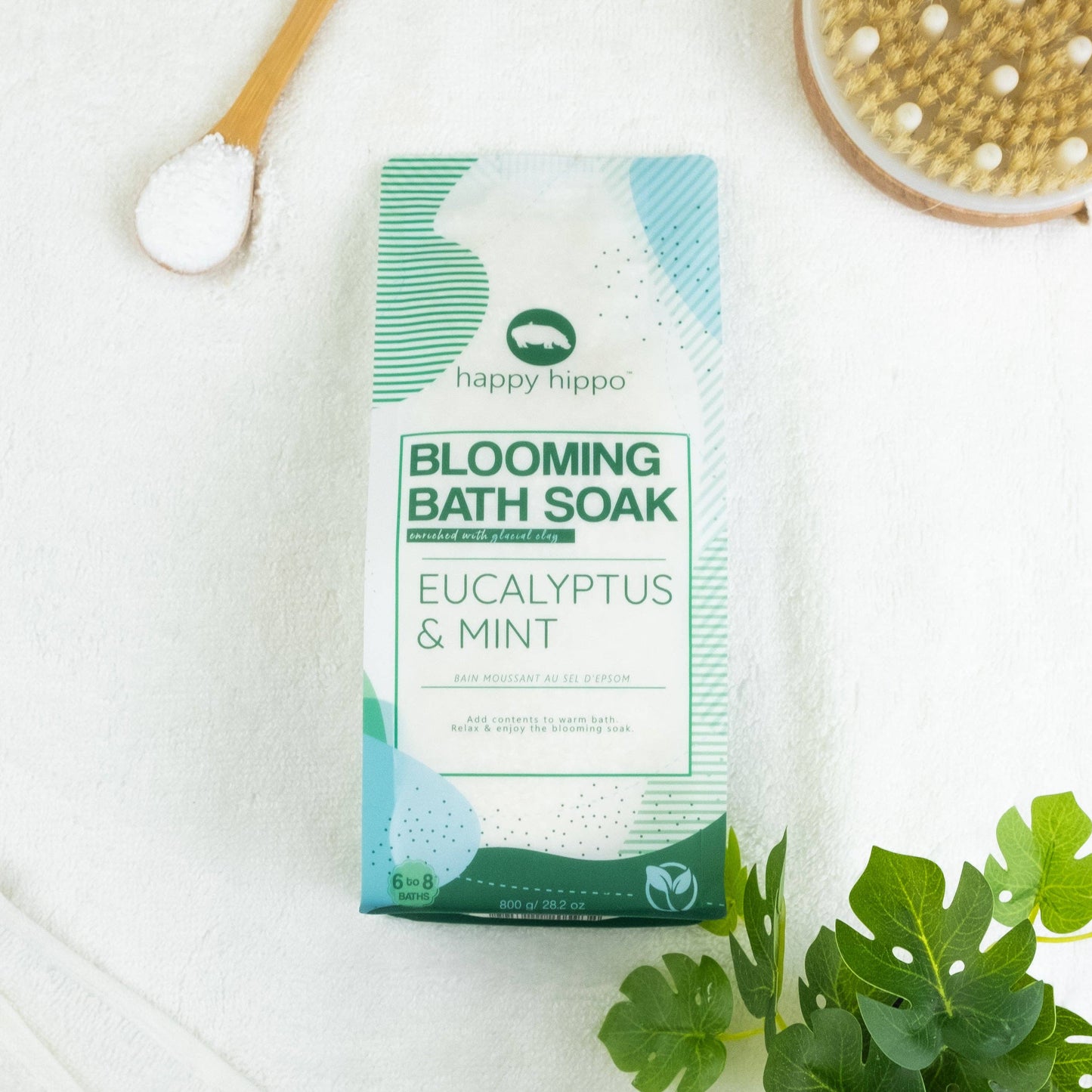 Eucalyptus & Mint Blooming Bath Soak - 800g