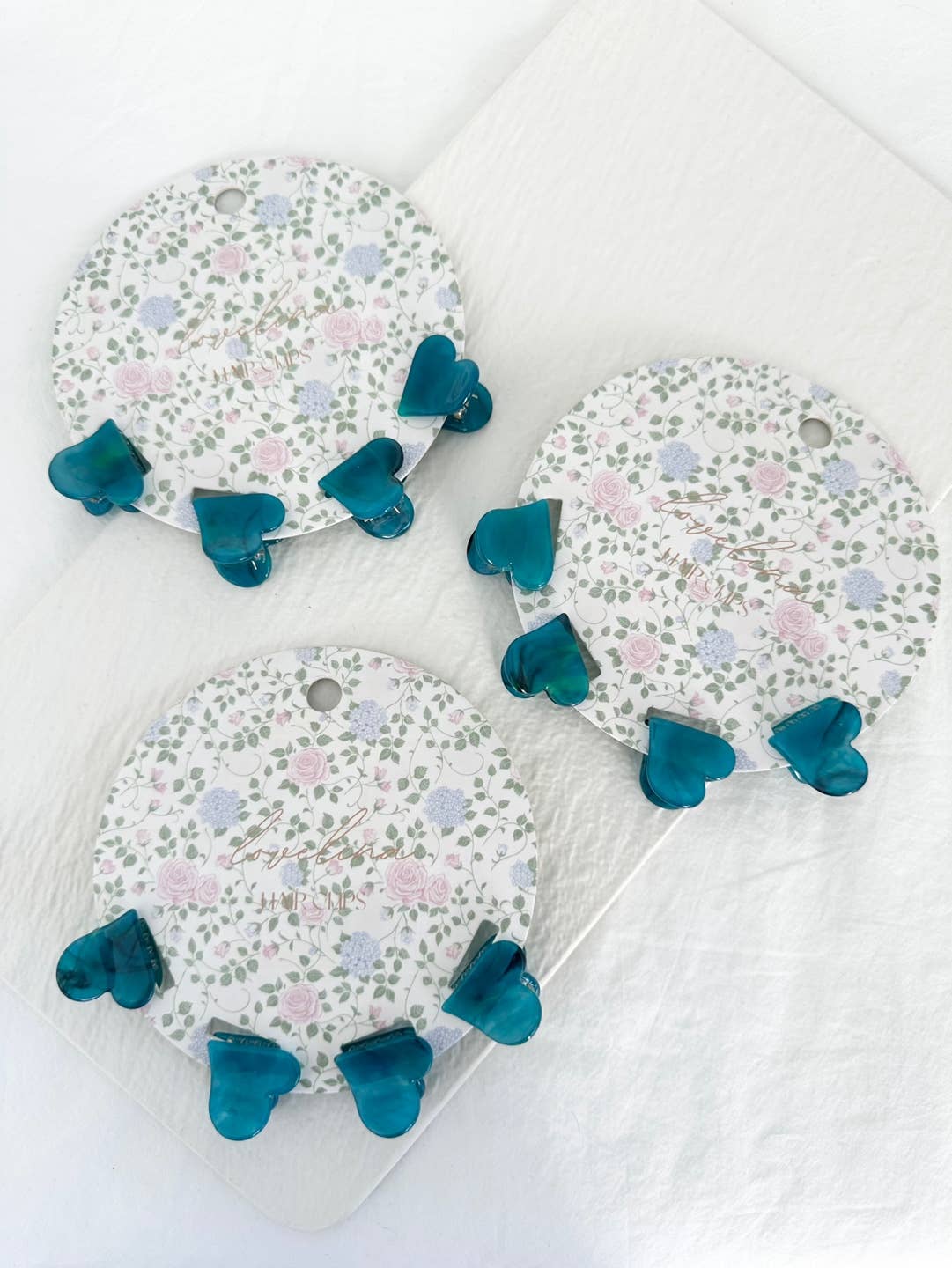 Heart Mini Hair Claw Clips - DOLCE-BOARD-HUNTER