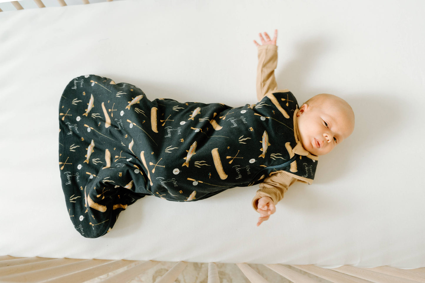 1.0 TOG Bamboo Sleep Sack - Gone Fishing