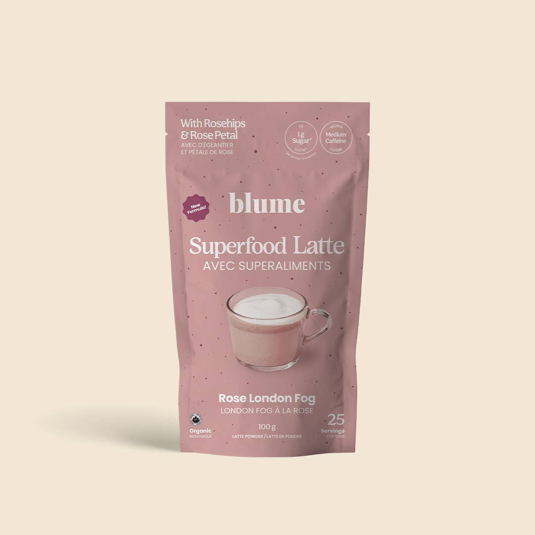 Superfood Latte Powder, Rose London Fog
