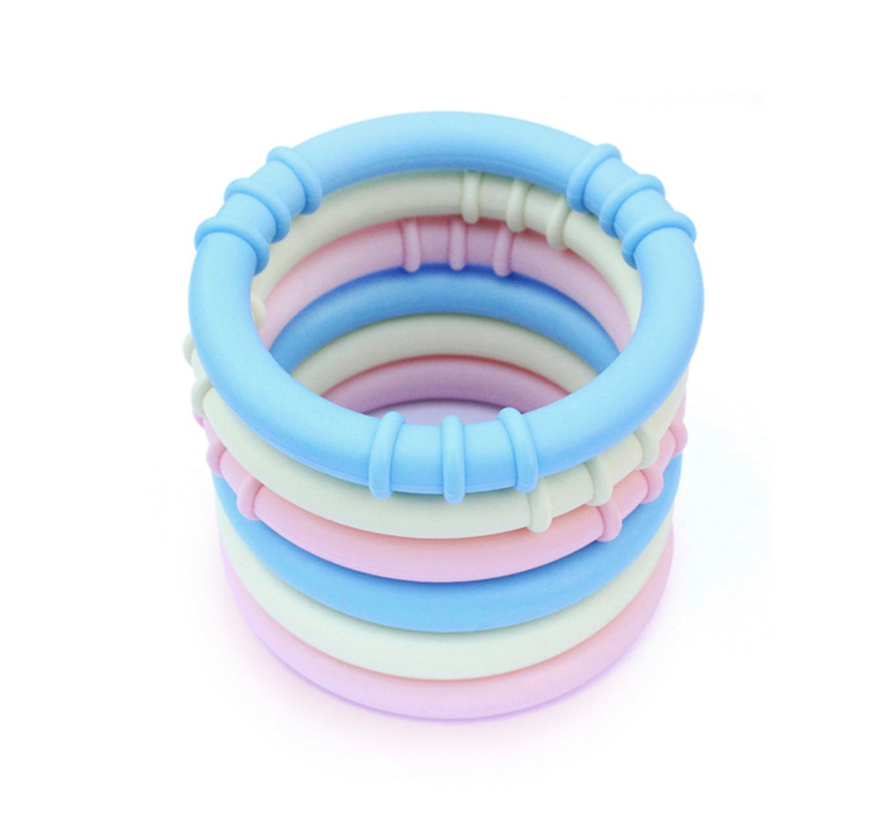 Textured Baby Chew Rings
