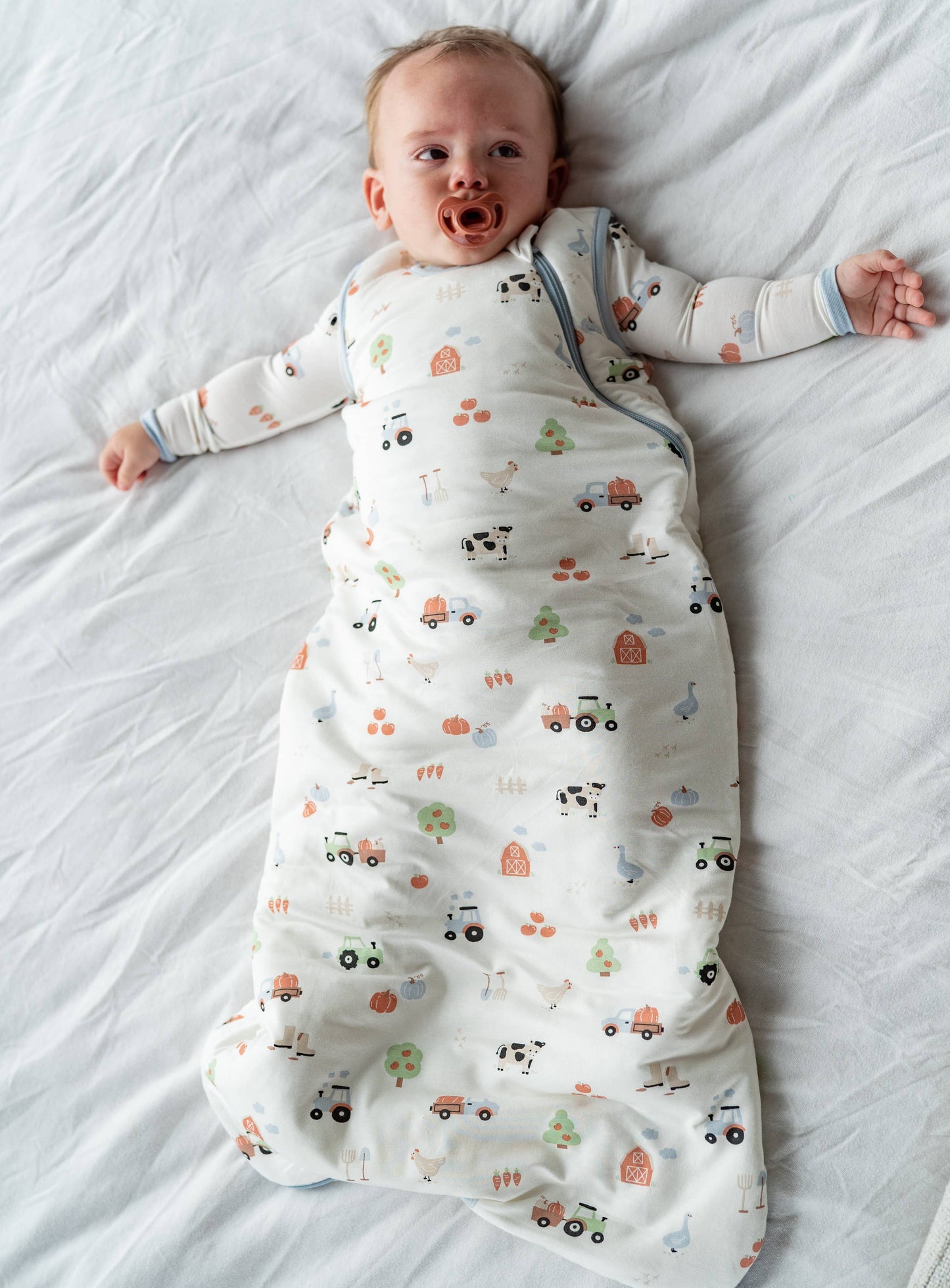 Bamboo Sleep Sack - Farm (1.0 TOG)