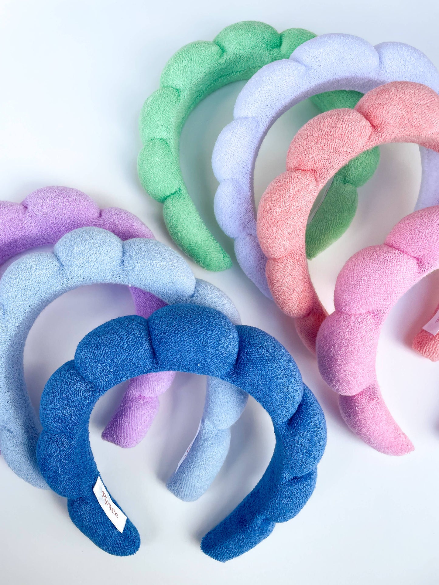 GRWM Puffy Terrycloth Spa Headband