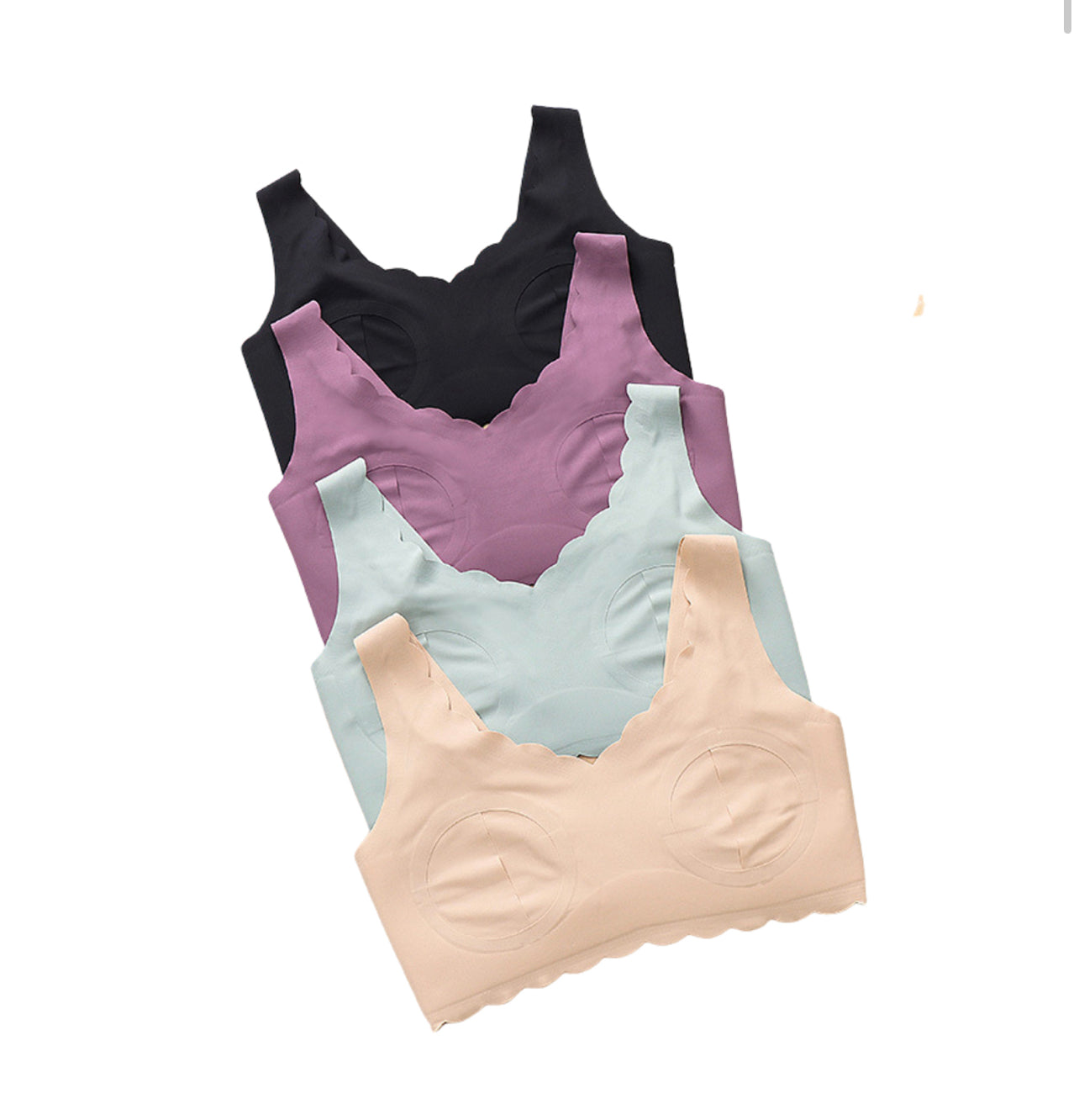Seamless Hands-Free Pumping Bra