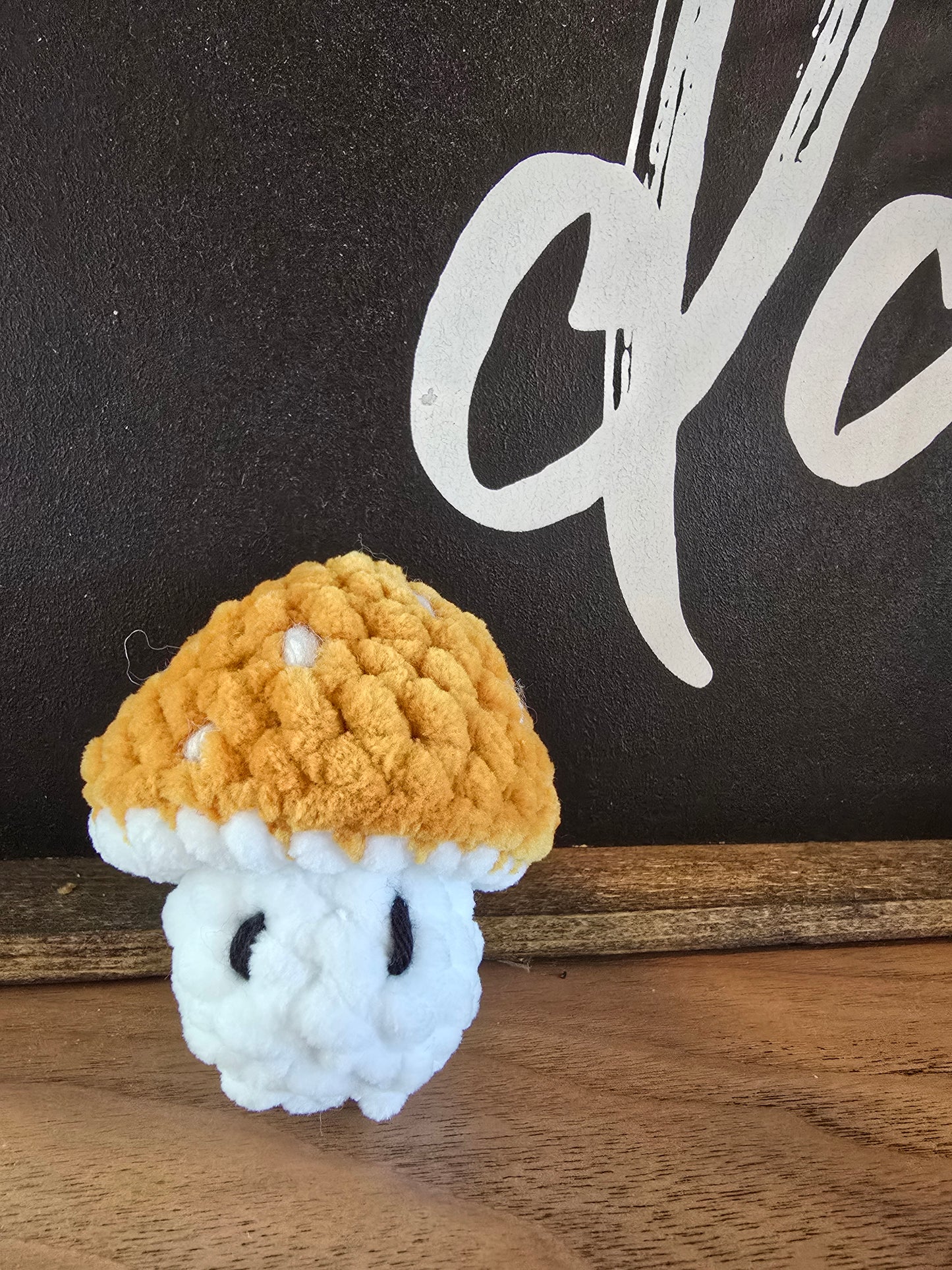 Crochet Popping Mushroom