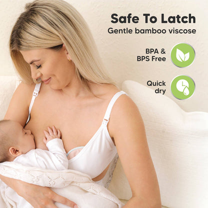 KeaBabies Soothe Reusable Nursing Pads for Breastfeeding