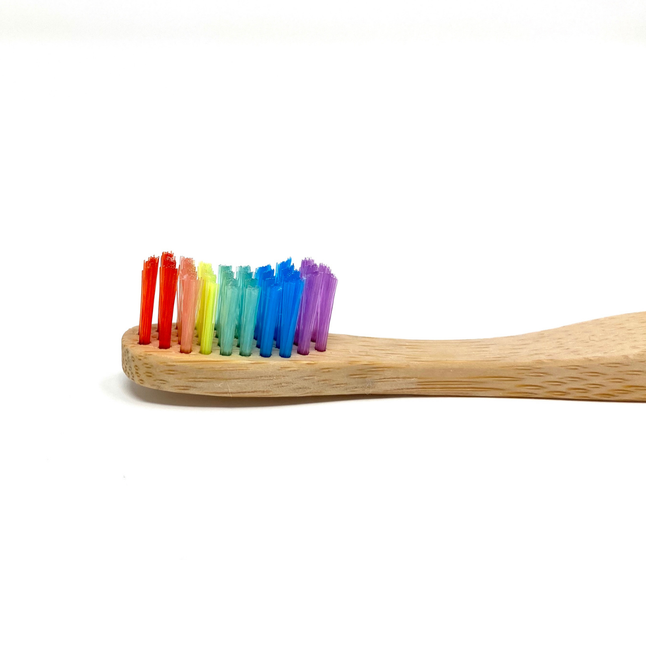 RAINBOW Adult Soft Bamboo Toothbrush