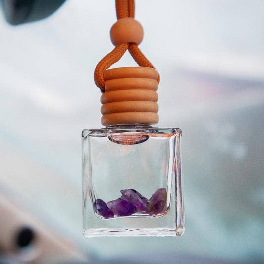 Amethyst Crystals | Car Diffuser