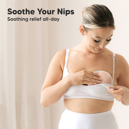 KeaBabies Soothe Reusable Nursing Pads for Breastfeeding