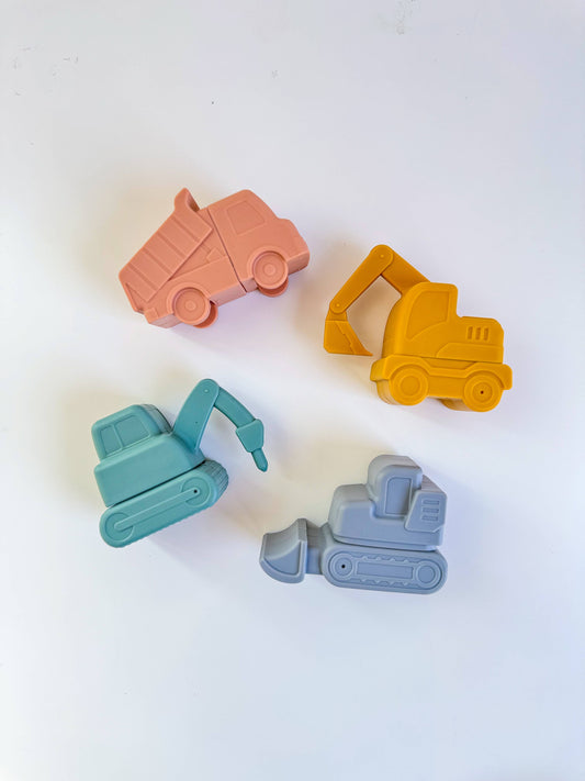 Construction Bath Toys - Primary