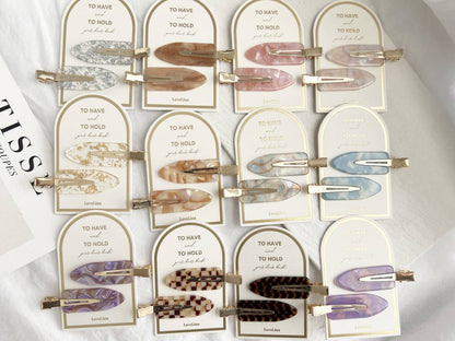 Crease Free Hair Clips Set - DEBBIE