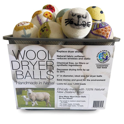 Eco Wool Dryer Balls Fair Trade