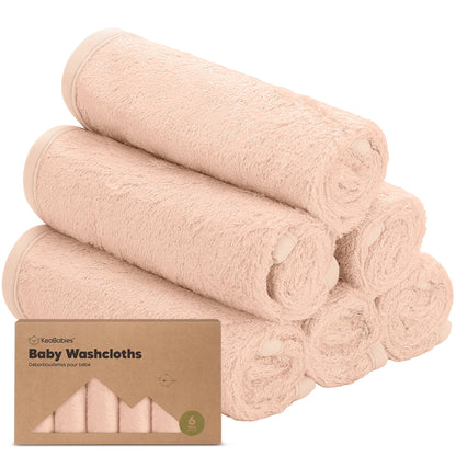 6-Pack Baby Wash Cloths