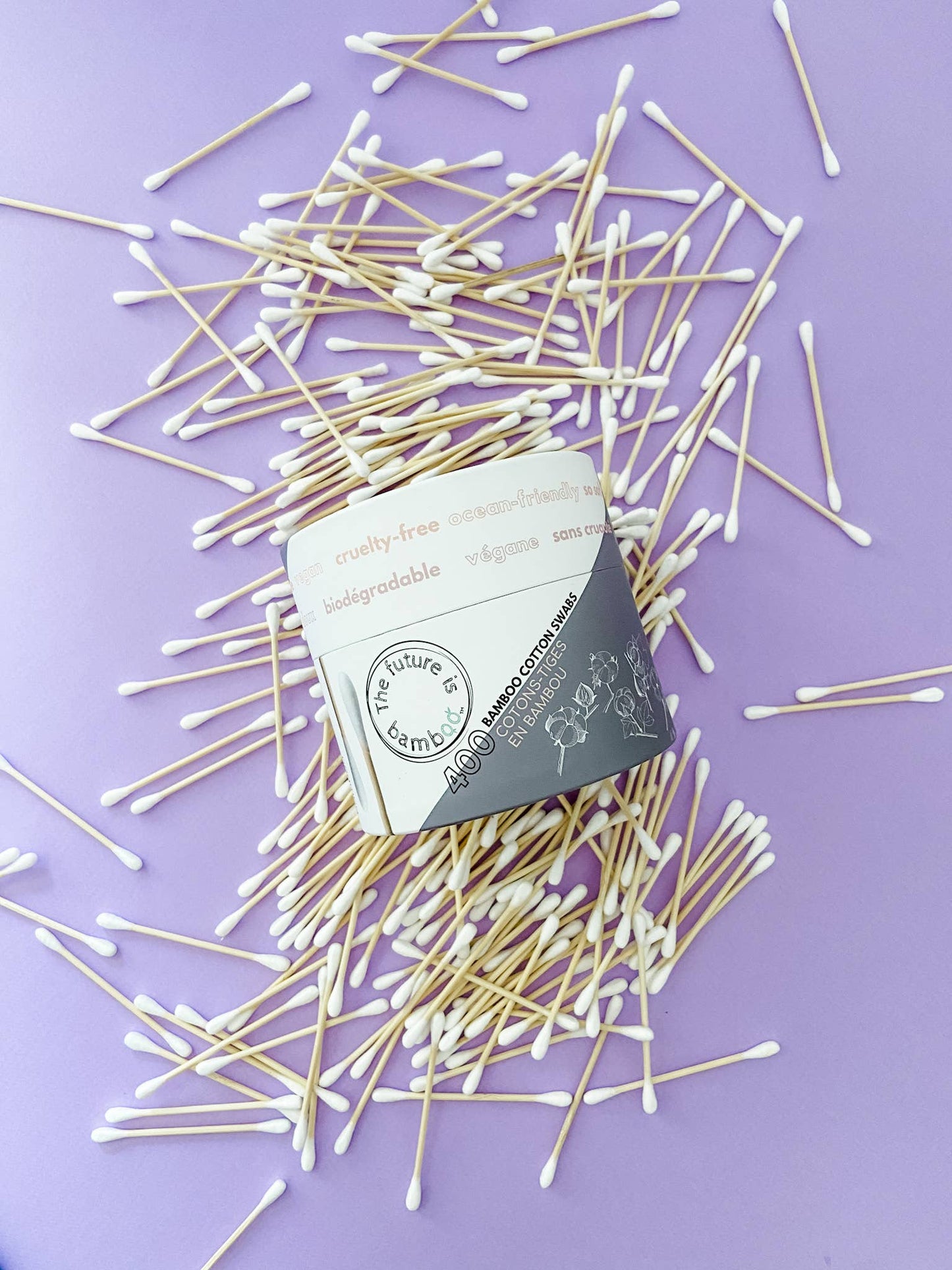 Biodegradable cotton swabs - 400x