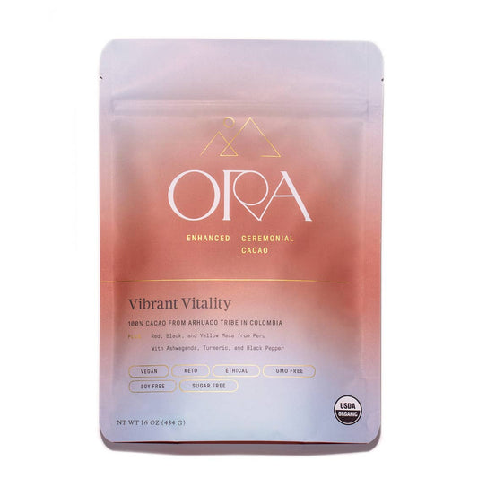 Vibrant Vitality Organic Ceremonial Cacao 1 lb