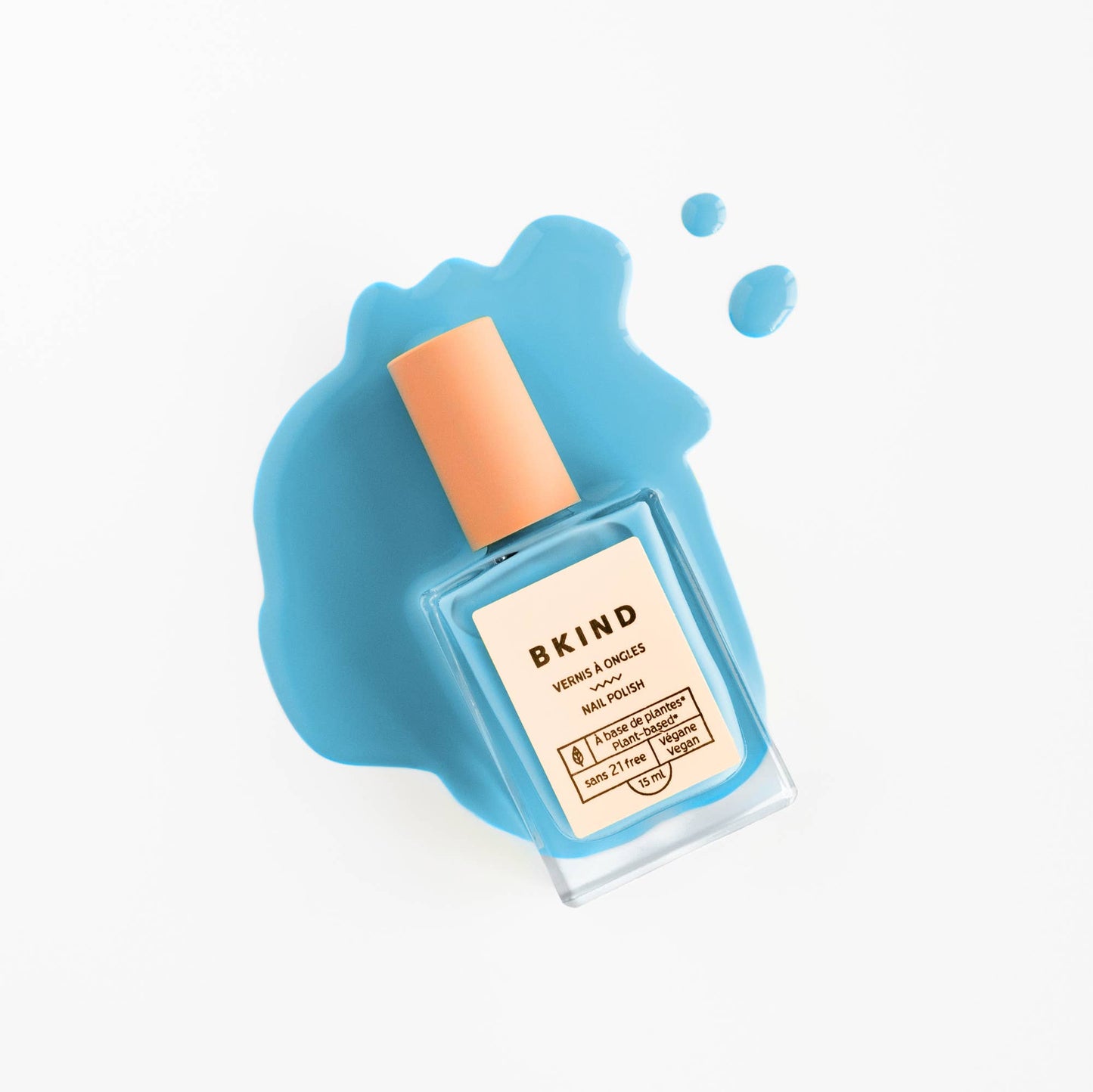 Vegan & 21-free Nail Polish - Blue Lagoon