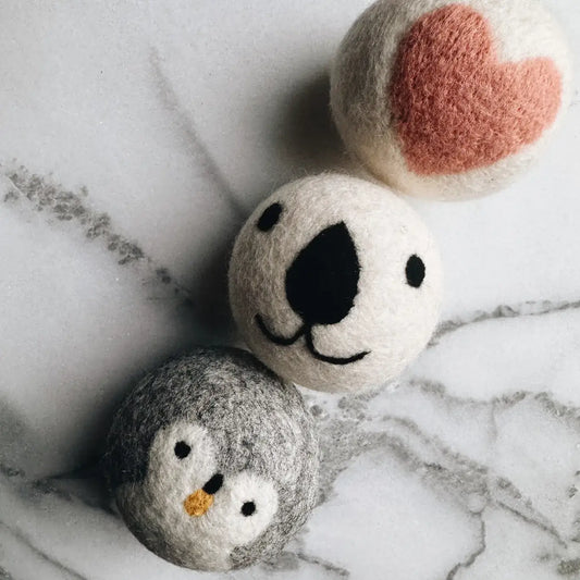 100% Organic wool dryer ball (single)