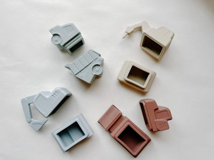 Construction Bath Toys - Pastel