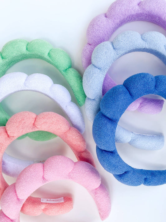 GRWM Puffy Terrycloth Spa Headband