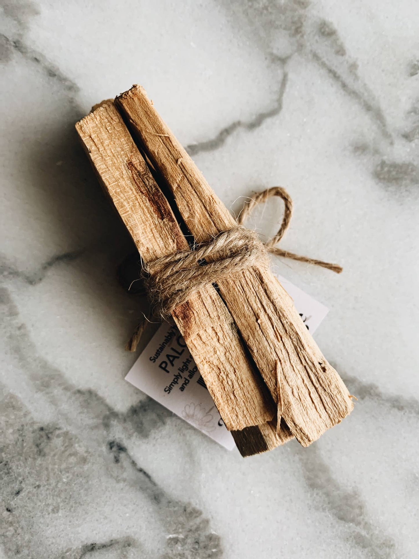 Palo Santo 3 stick bundle, 2 to 3 inch sticks