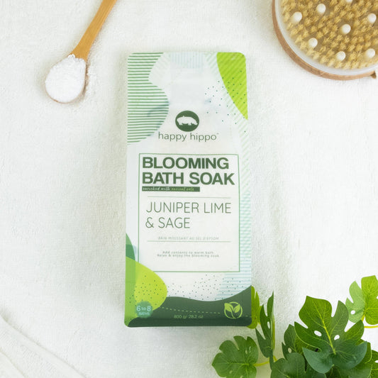 Juniper Lime & Sage Blooming Bath Soak -  800g