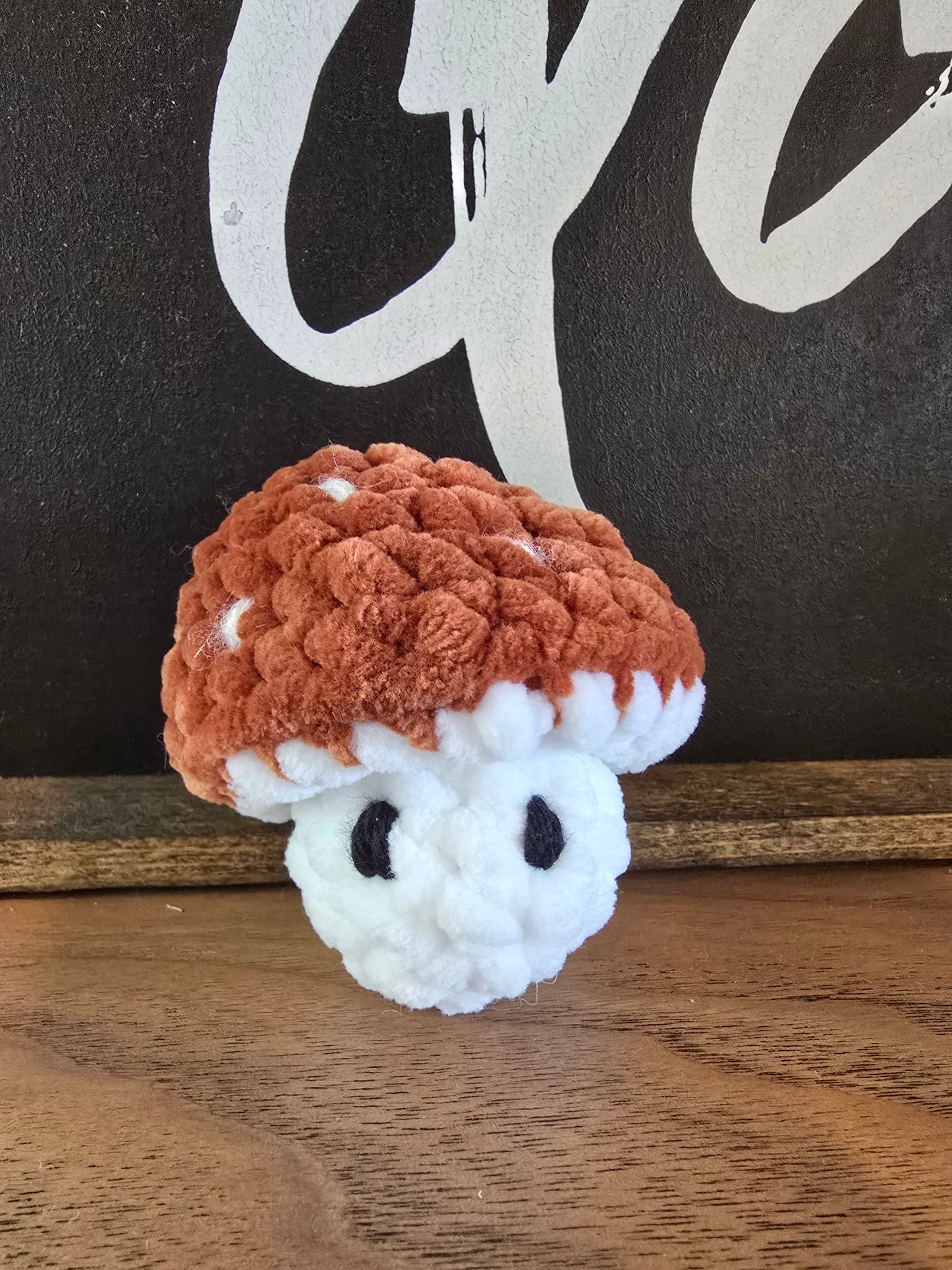 Crochet Popping Mushroom