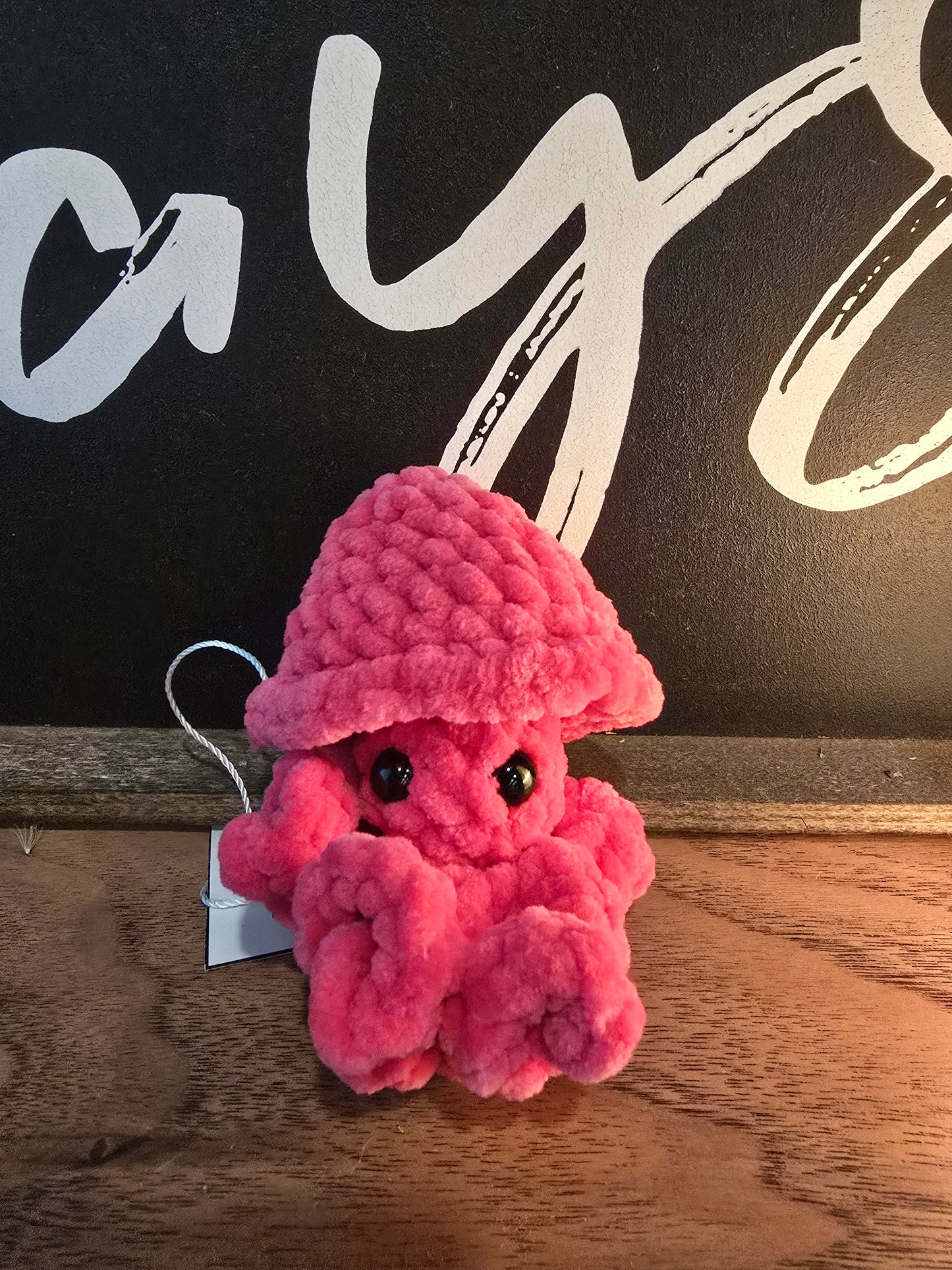 Crochet Popping Squid